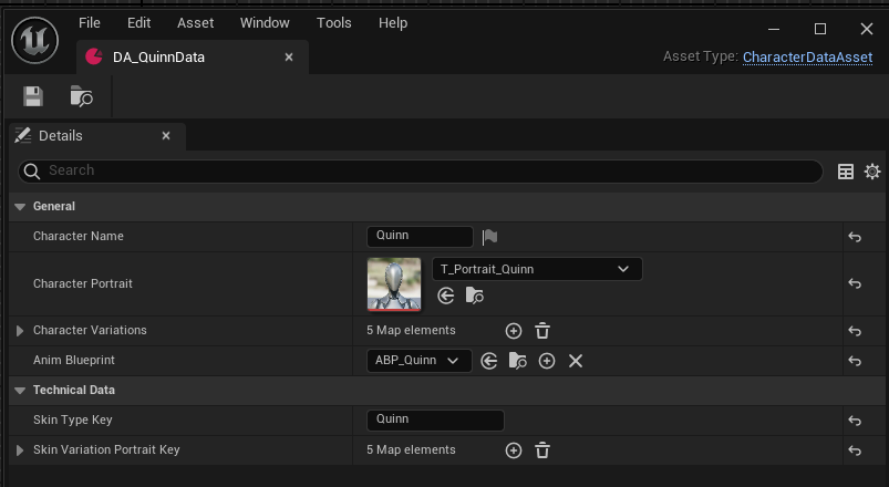 Project Settings